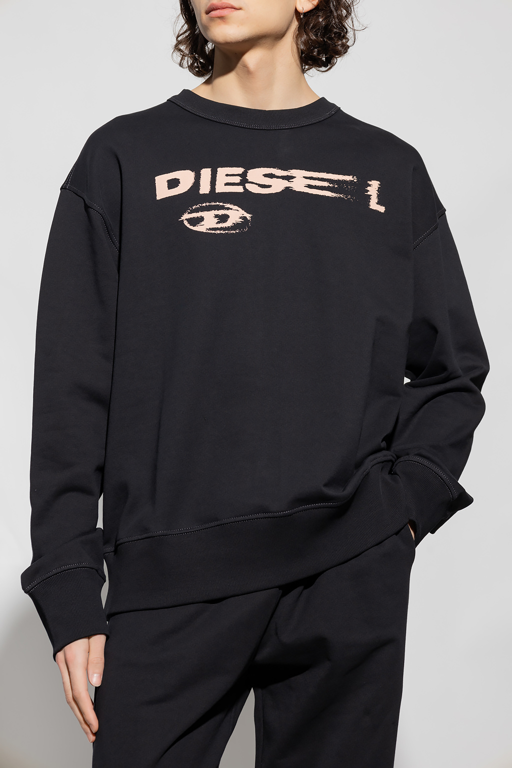 【関税&送料込】Diesel S-Macs Cotton Sweatshirt SchaferandweinerShops KR - G5' pocket sweatshirt Diesel